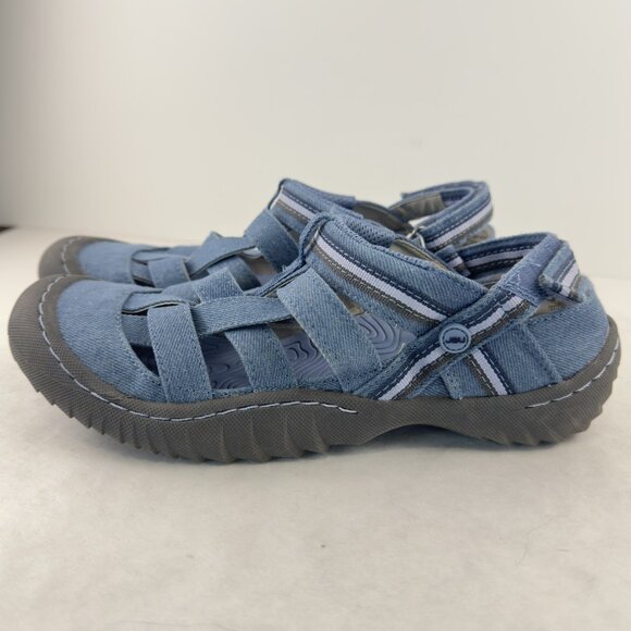 JBU Fisherman Sandals Womens Size 8.5M Jambu Olympia Water Ready Blue Gray NEW - Picture 16 of 16